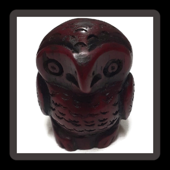 Creation Nepal Other - Small resin owl statue ~  1.5 inches tall
